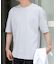 『XLサイズあり』『UR TECH』防汚加工 リラックスクルーネックTシャツ