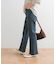 ストレッチフレアデニムパンツ