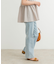 ストレッチフレアデニムパンツ