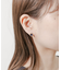 ステンレスビジューミニピアス