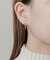 ステンレスミニフープピアス