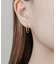 ステンレスミニフープピアス