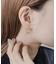ステンレスミニフープピアス