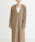 new basic　深Vネックワンピース