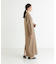 new basic　深Vネックワンピース