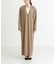 new basic　深Vネックワンピース