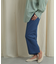 バックスリットストレートワイドパンツ