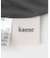 kaene　エンボスフラワードットミックスドレス