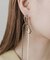 リボンチェーンピアス