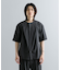 Uiscel　4WAYストレッチタックノーカラーシャツ5分袖