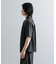 Uiscel　4WAYストレッチタックノーカラーシャツ5分袖