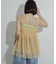 チュールキャミソールトップ