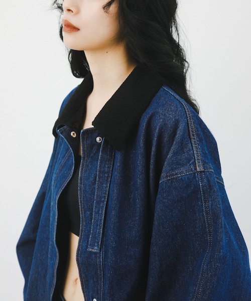 2WAYカラーデニムブルゾン｜アーバンリサーチの通販｜&mall（アンド