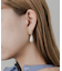 フラワードロップパールピアス
