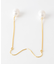 SMELLY so’　pearl chain pierce gld