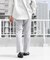 『WEB限定』『セットアップ対応』パナマ風ストレートパンツ