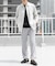 『WEB限定』『セットアップ対応』パナマ風ストレートパンツ