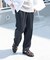 『WEB限定』『セットアップ対応』パナマ風ストレートパンツ