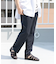 『WEB限定』『セットアップ対応』パナマ風ストレートパンツ