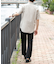 『WEB限定』『セットアップ対応』パナマ風ストレートパンツ