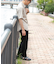 『WEB限定』『セットアップ対応』パナマ風ストレートパンツ