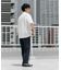 『WEB限定』『セットアップ対応／XLサイズ』シアサッカーリラックステーパードパンツ