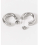 ステンレスワイドフープピアス