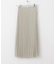 シアーラッププリーツスカート