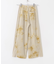 unfil　tie-dyed velour pants