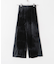 unfil　tie-dyed velour pants