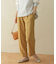 『セットアップ対応』麻調合繊ストレートトラウザー