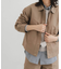 『吸水速乾／イージーケア』coolmax chino ショートカバーオールジャケット
