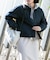 『吸水速乾／イージーケア』coolmax chino ショートカバーオールジャケット