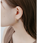 ステンレスコンビメッキフープピアス