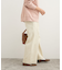 コーデュロイタックワイドパンツ