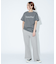 GLASSY SEA　sweat flare pants