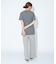 GLASSY SEA　sweat flare pants