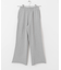 GLASSY SEA　sweat flare pants