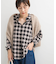 バックタックチェックシャツ