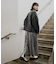 『ユニセックス』『セットアップ対応』ヴィンテージツイルZIPブルゾン