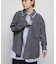 チェックレイヤードBIGシャツ