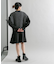 タックスリーブミニワンピース