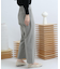 ストレッチワイドクロップドパンツ