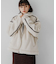 フェイクムートンボアジップブルゾン