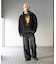 フェイクムートンボアジップブルゾン