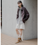 『ユニセックス』ツイルスエードタッチZIPブルゾン