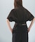 le　CORDUROY TIE BLOUSE