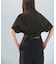 le　CORDUROY TIE BLOUSE