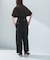 le　CORDUROY TIE BLOUSE