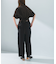 le　CORDUROY TIE BLOUSE